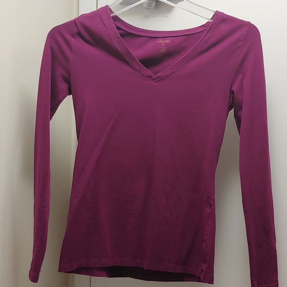 GENTLY USED, LAVON, LONG SLEEVE SHIRT, LARGE!!! - Picture 1 of 3